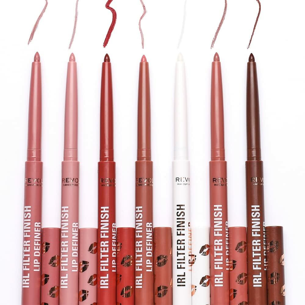 Makeup Revolution IRL Filter Finish Lip Liner Definer Espresso Nude 0.18g