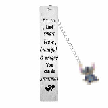 Stitch Inspirational Bookmark Ohana Gifts Birthday Jewelry for Stitch Lovers
