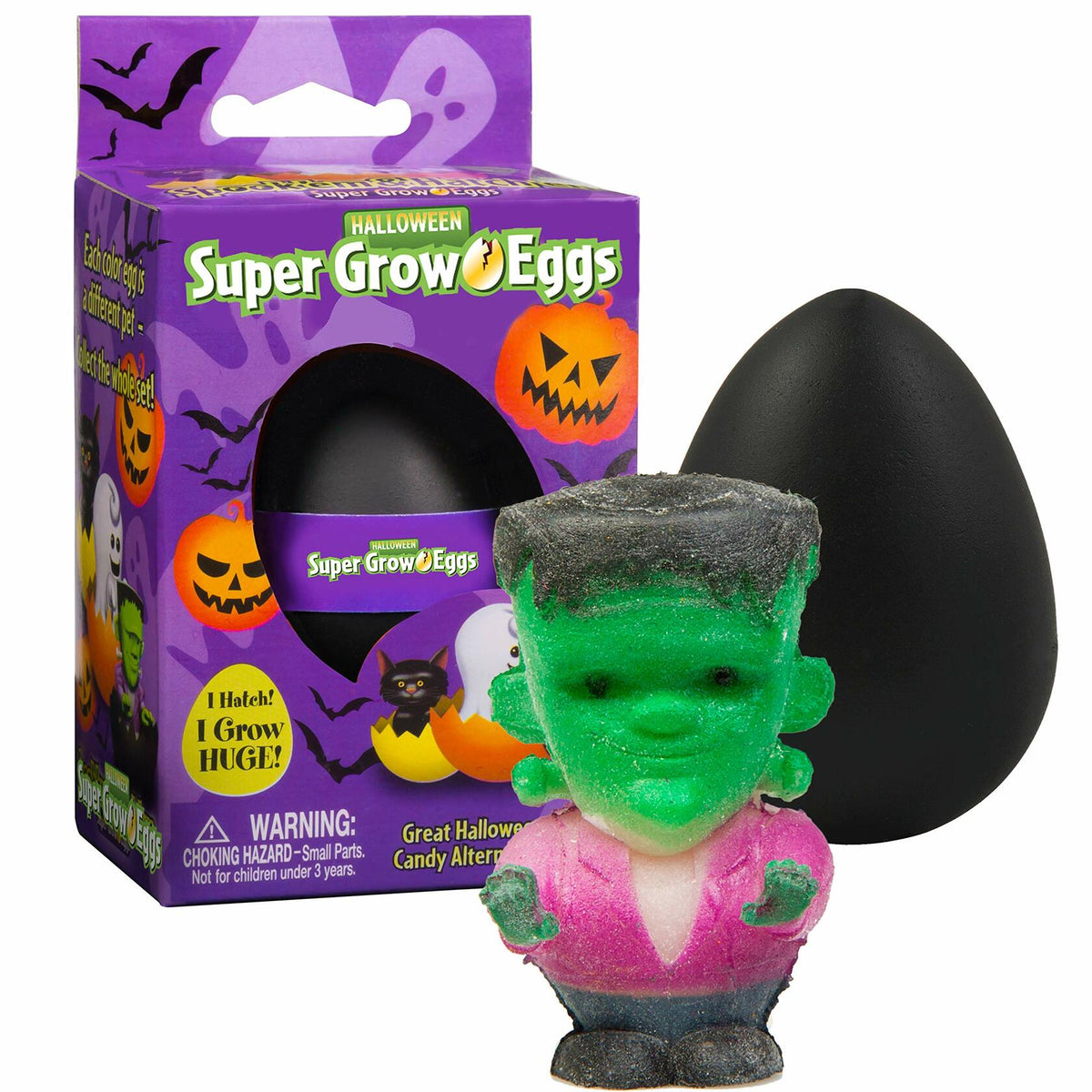 Halloween Super Grow Eggs Toy Surprise Characters Hatch Grow 1 Pack