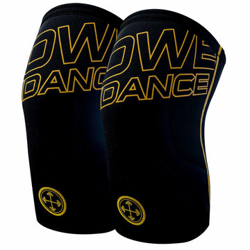 POWER GUIDANCE Fitness Knee Wraps 5mm Thickness 2 Pack Size M