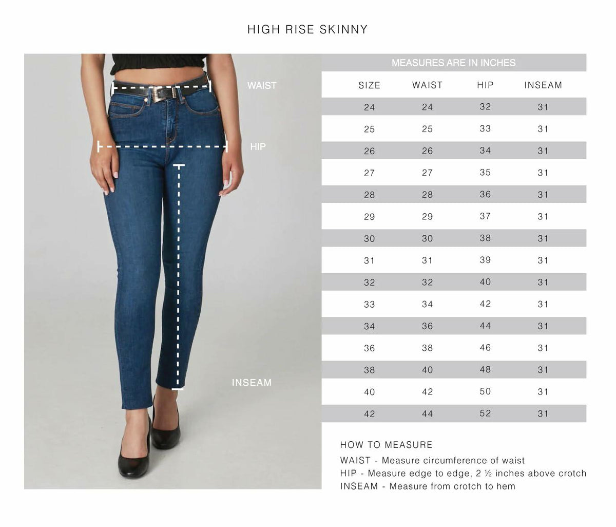 Alexa-STB High-Rise Skinny Jeans Stone Blue Size 29