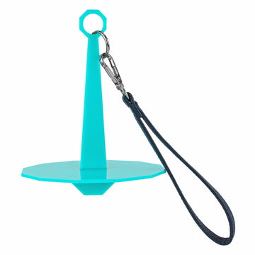 PortableWrist Yarn Holder Leather Wristband Acrylic Spinner Light Green