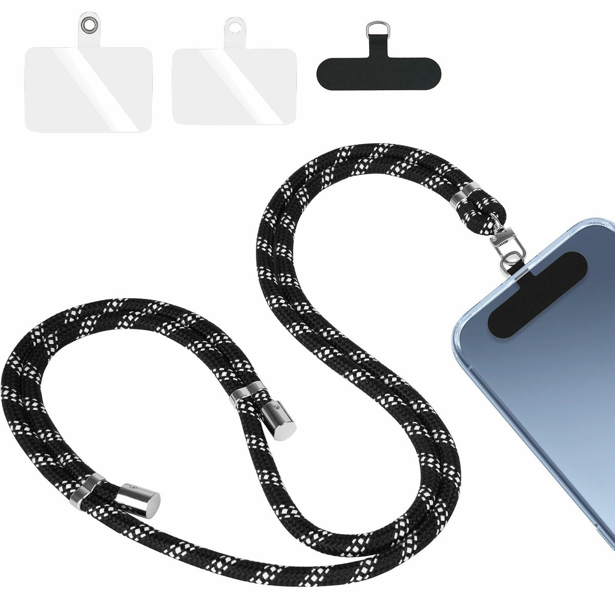 LOHASICDESIGN Universal Adjustable Detachable Phone Lanyard Pink 31.5in
