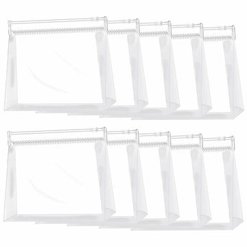 PIYIENR Clear Makeup Bag Set 5 Pcs Large PVC Waterproof Transparent Organizer