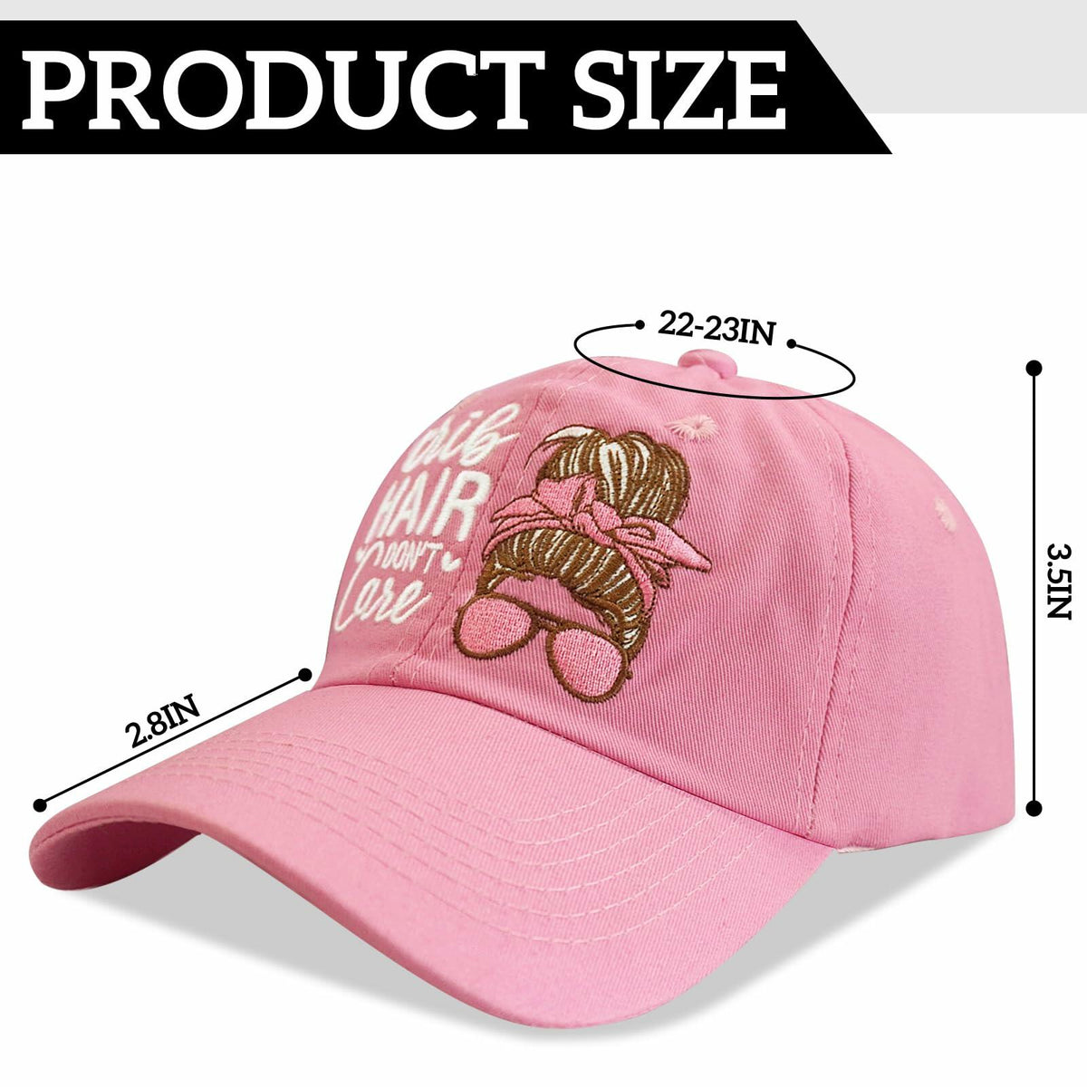 New Mom Hat Mothers Gifts Funny Pink Embroidered Adjustable Cotton Baseball Cap