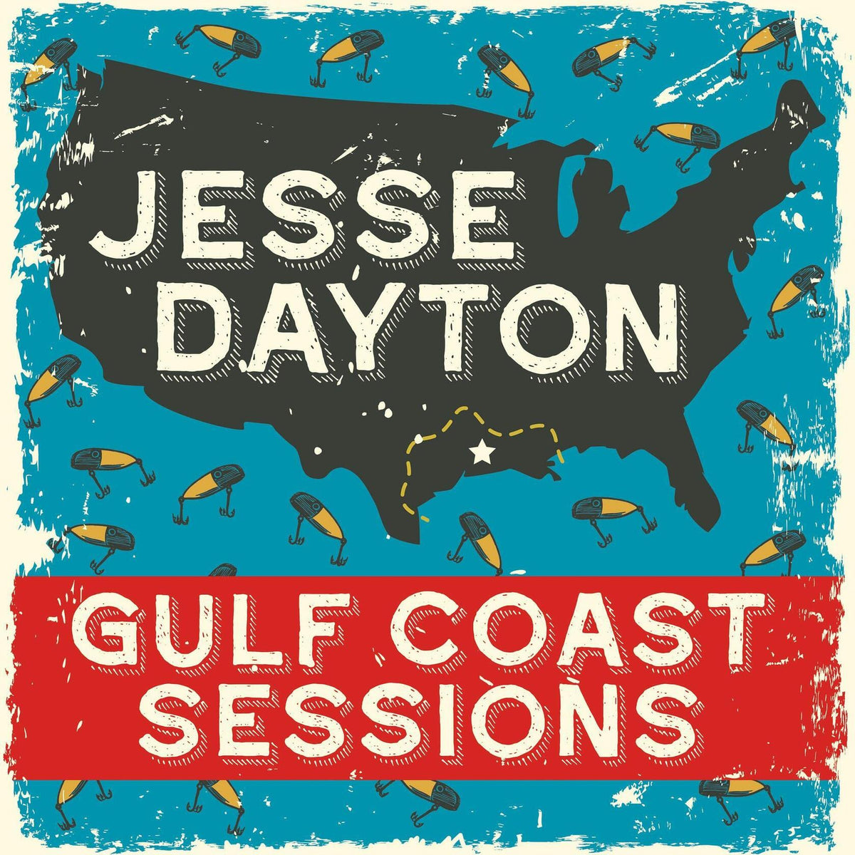 Jesse Dayton Gulf Coast Sessions CD Album Digipak Music 0.85lb