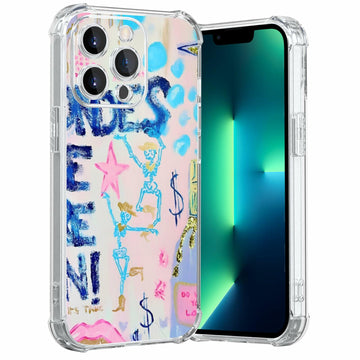 MMYAJT iPhone 13 Pro Case Shockproof Clear Blondes Have More Fun Cover