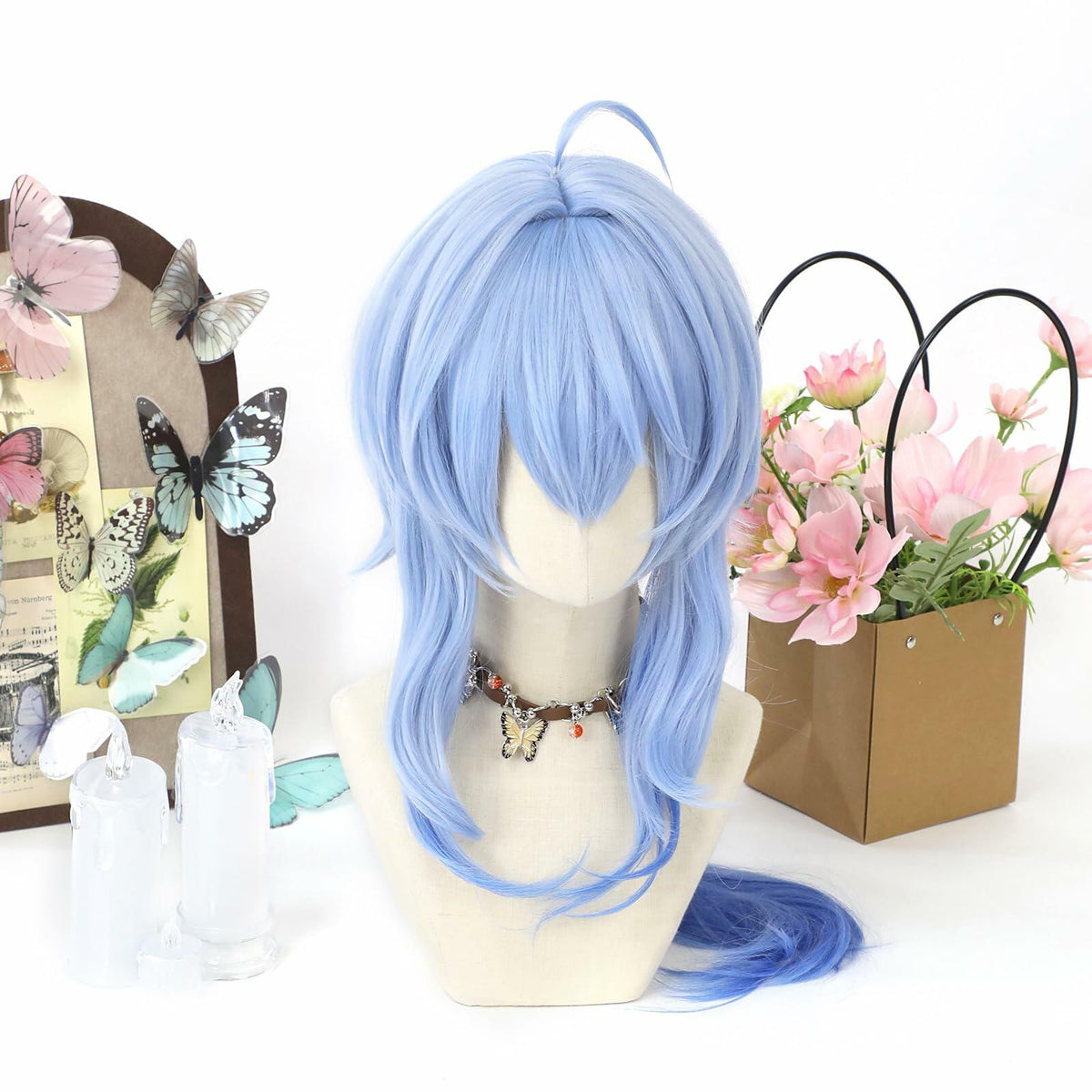 Soulwigger Ganyu Genshin Cosplay Synthetic Costume Wig Halloween Party