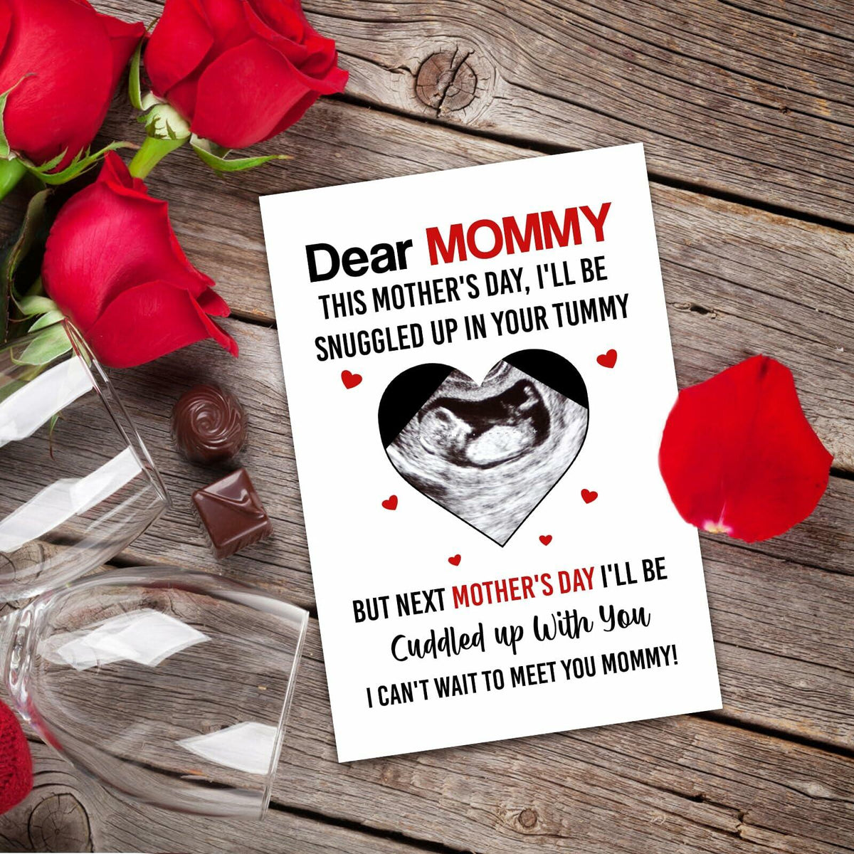Ithmahco Mother To Be Mothers Day Card 1st Mothers Day Gift New Mom