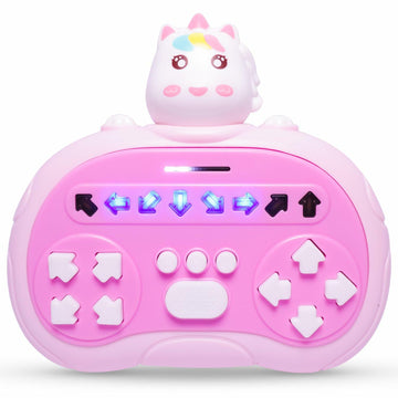 Hand-Held Rhythm Master Dance Machine Educational Toy for Kids 3-12 Pony