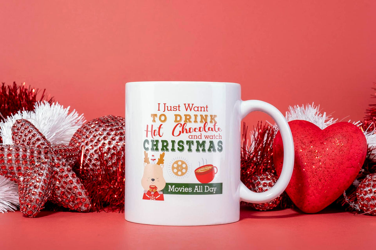 Tiberias Christmas Coffee Mug Ceramic Tea 11 Oz Holiday Gift Box