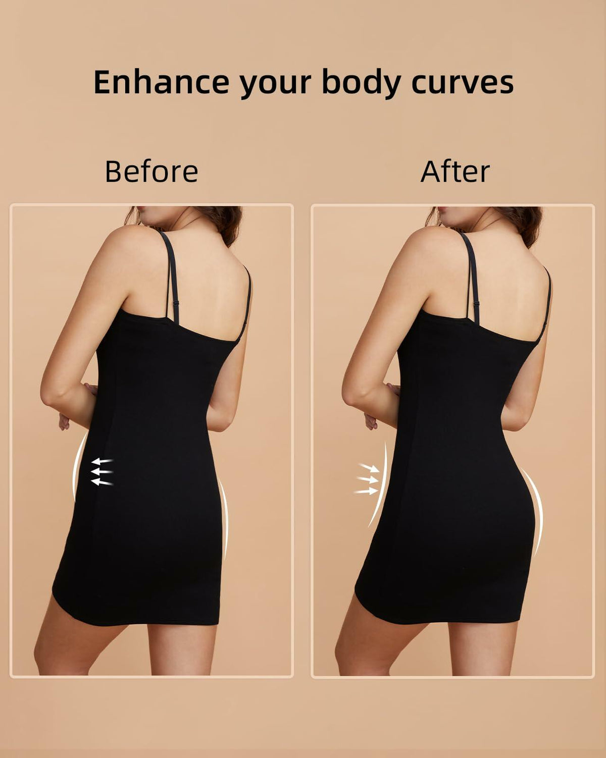 Zoe Jacobs Butt Lifting Shapewear Shorts Tummy Control Black XL