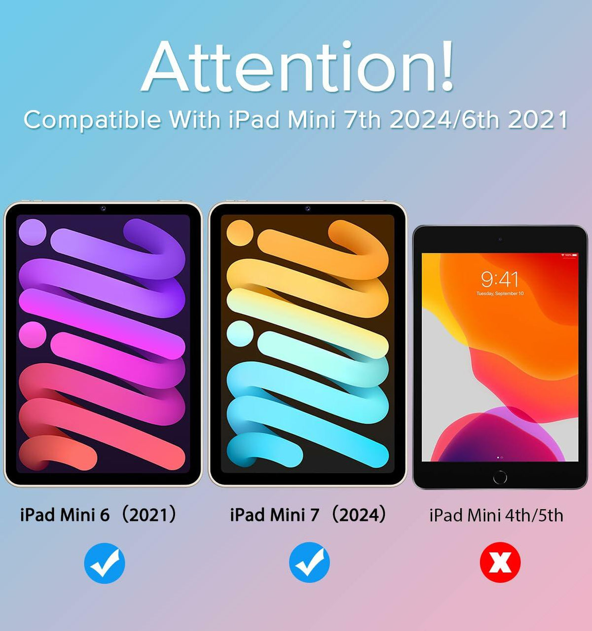 ivoler 2 Pack Tempered Glass Screen Protector for iPad Pro 11 Inch 5th Gen 2024