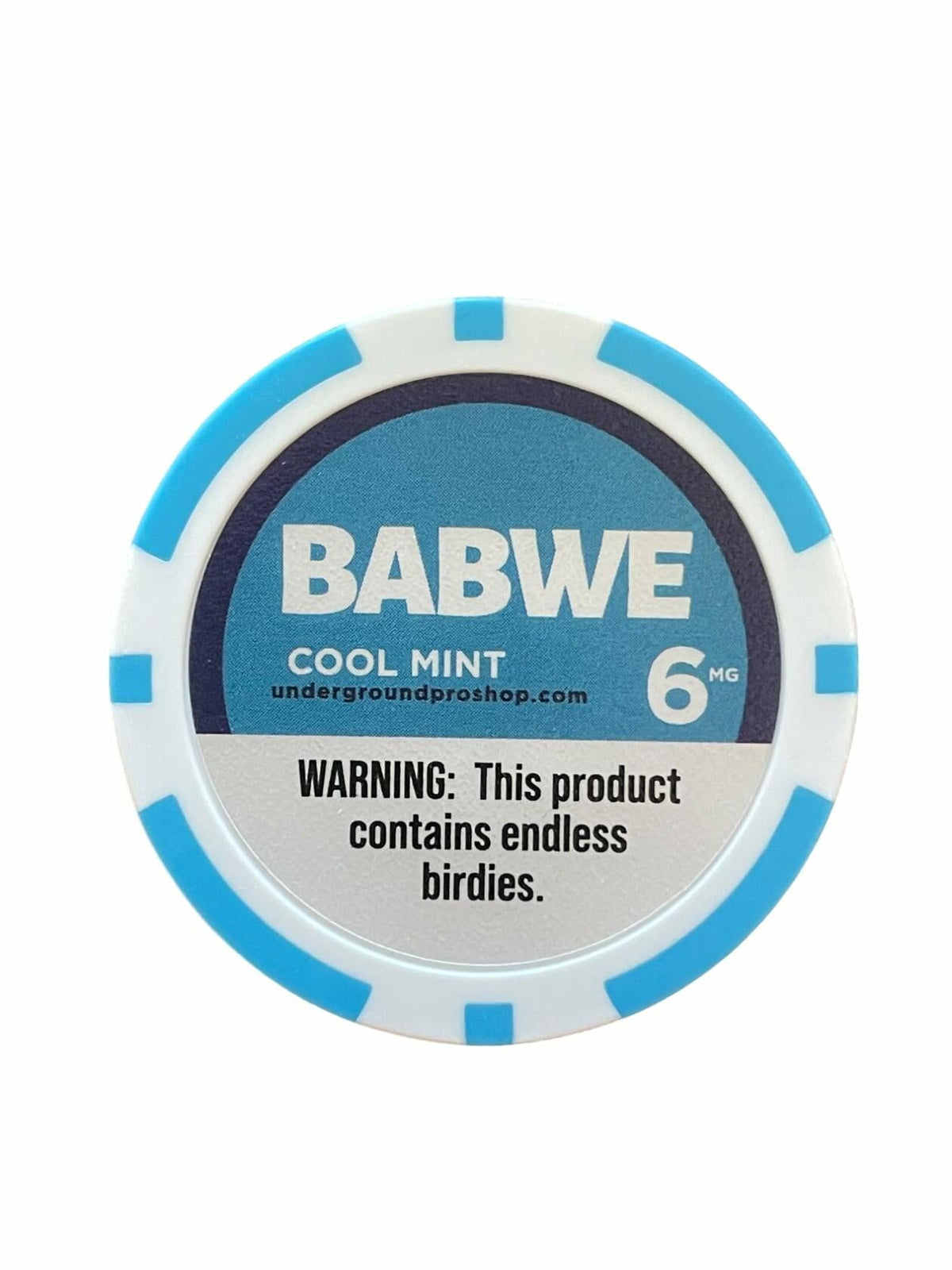 Generic Babwe ZYN Golf Ball Marker Poker Chip Style Cool Mint