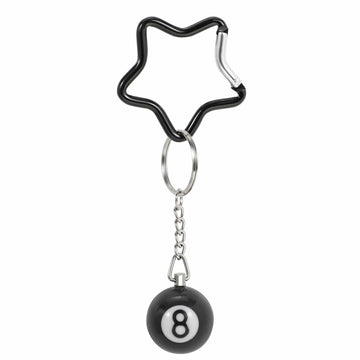 TRIWORKS Keychain Star Heart Pink Butterfly 8 Ball Dice Strawberry Charm