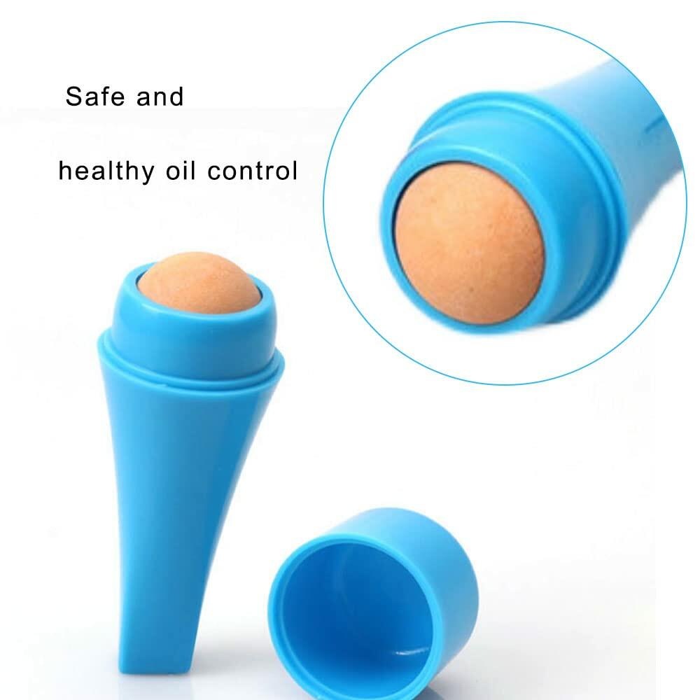 YIKEXIAOSHULIN Volcanic Stone Oil Absorbing Face Roller Natural Reusable