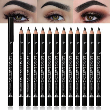 BestBy07/27 Magic Microblade Eyebrow Pen 4-Tip Waterproof Brown 2Pcs