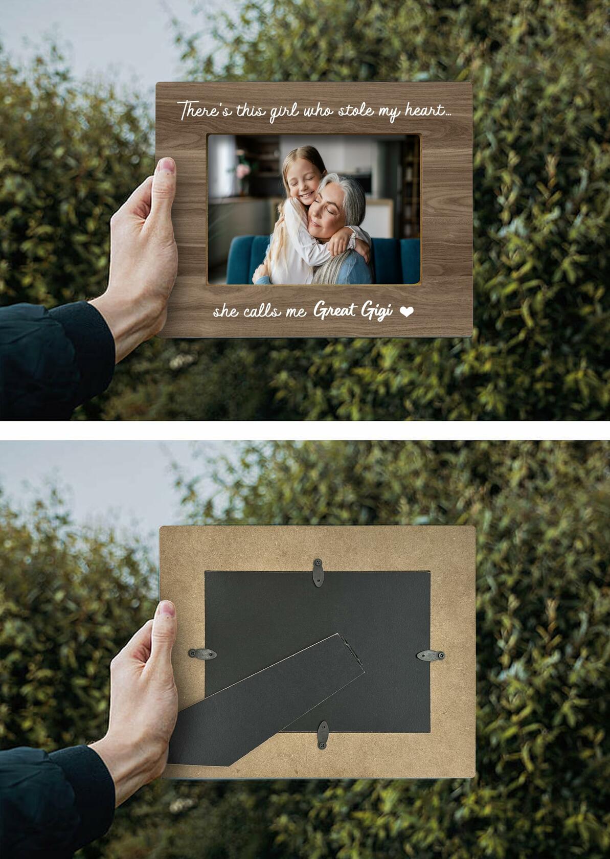 FONDCANYON Great Gigi Picture Frame 5x7 Inch Photo Frame