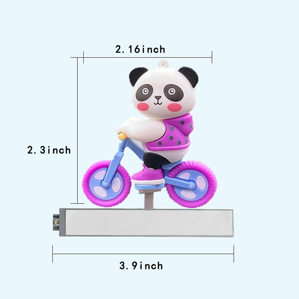 Interior Care Panda Car Console Decoration Cute Biking Fatigue Relief