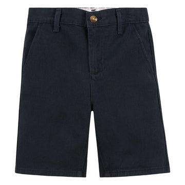 Levi Strauss Signature Girls Uniform Shorts Jet Black Size M
