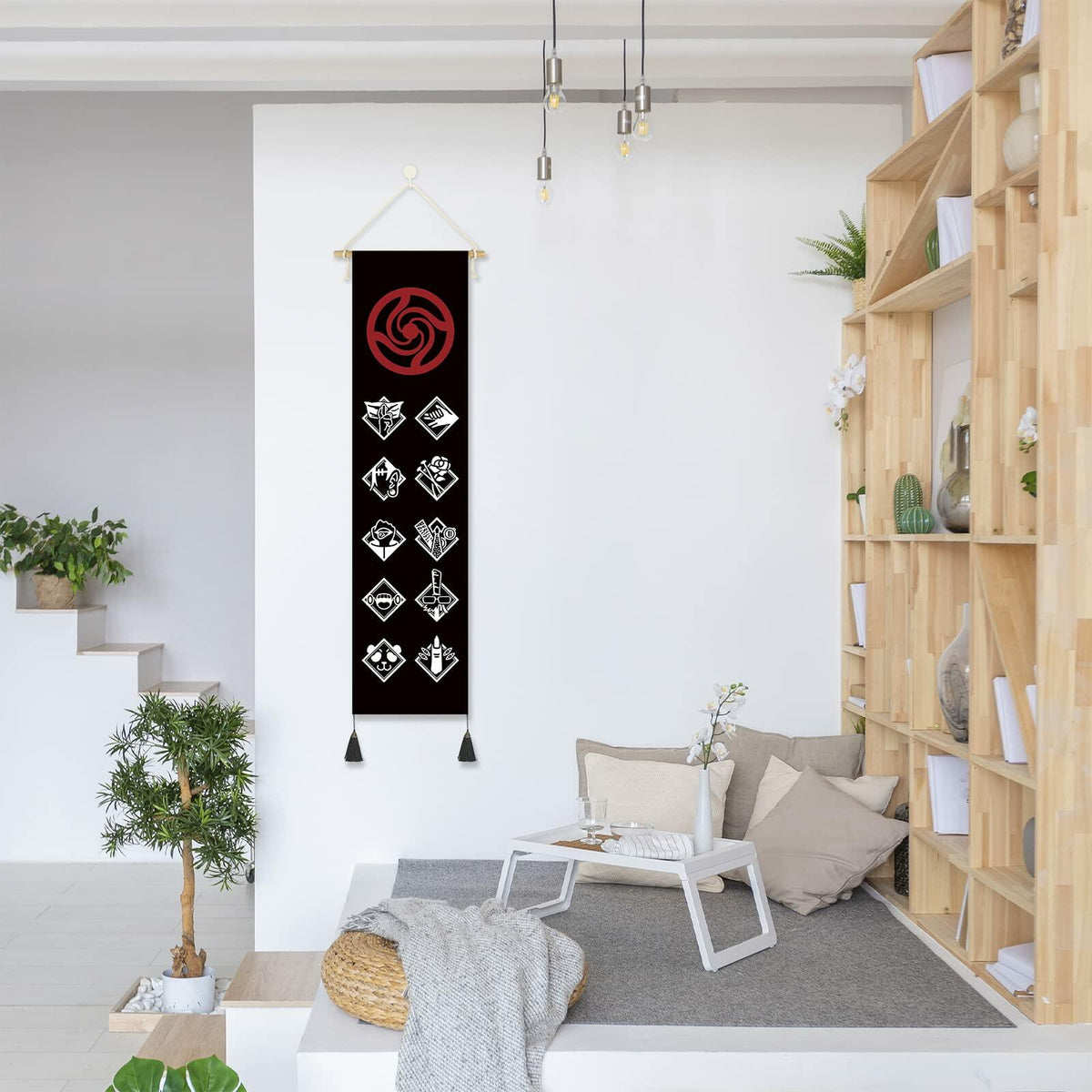 DigiTizerArt Jujutsu Kaisen Anime Wall Art Tapestry 13x56in Decor
