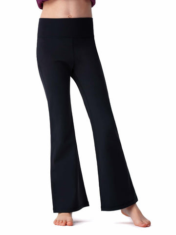 all about pants Kids' Activewear Leggings Girls' Yoga Pants Black 4 T