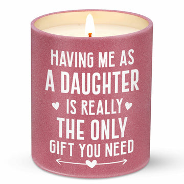 Mom Candle 10 Oz - Christmas & Birthday Gifts for Mom from Daughter