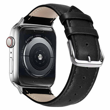 Narako Leather Apple Watch Band Compatible 41-49mm Series 9/SE Bicolor