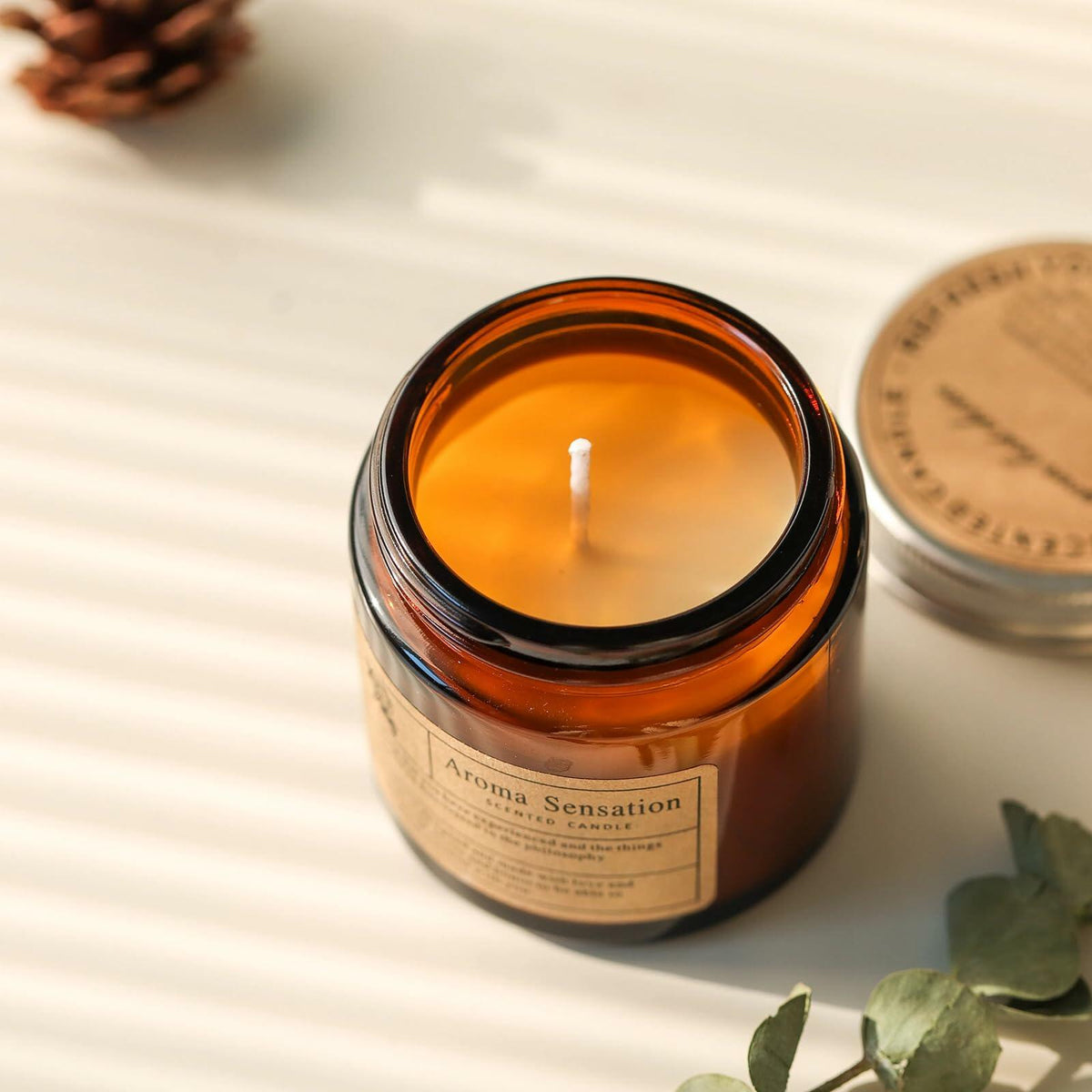 Aaicandle Bluebell Scented Candle 3.5oz Jar Birthday Gift
