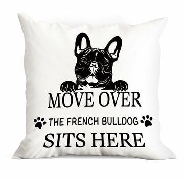 Huester French Bulldog Pillow Covers Dog Decor Gifts 18x18