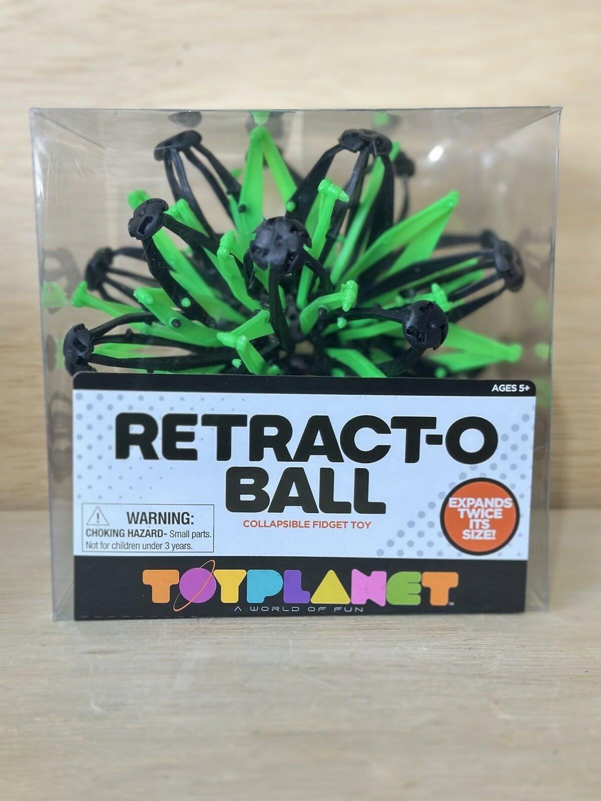 Toy Planet Retract-O Ball Collapsible Fidget Toy