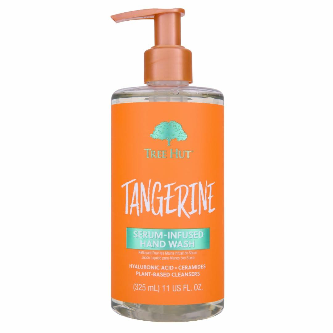 Tree Hut Tangerine Serum Infused Hand Wash Nourish Hydrate 11 fl oz