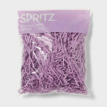 Spritz™ Easter Grass Crinkle 1.25oz Purple Medium Figurine Easter Theme