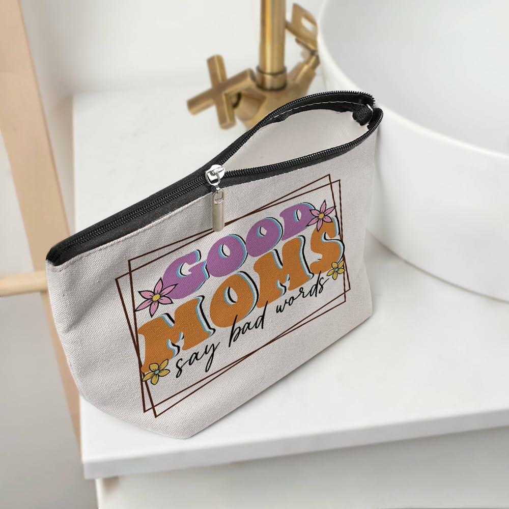 Retro Flower Makeup Bag Cosmetic Pouch Travel Toiletry Bag for Women