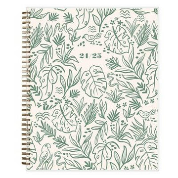 Blue Sky Sustainability Wirebound Planner 8.5x11 Cream July 2024-June 2025
