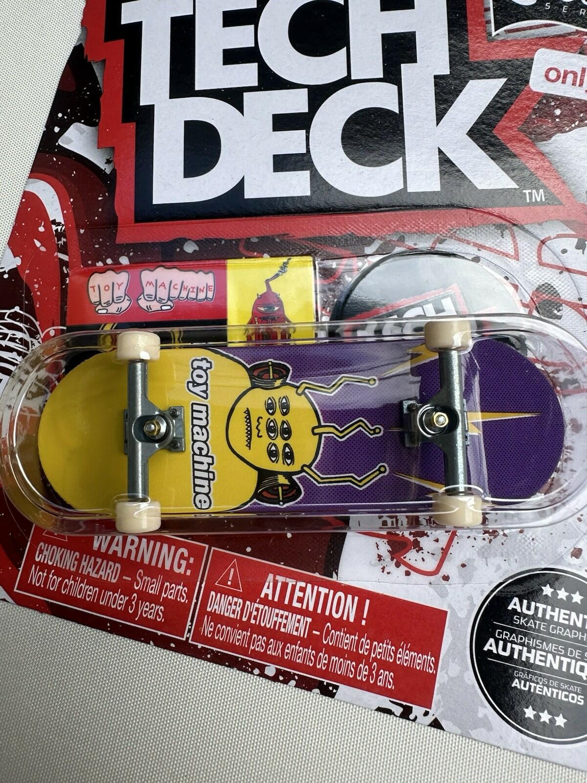 Tech Deck Toy Machine Steeze Series Target Exclusive Yellow Fingerboard