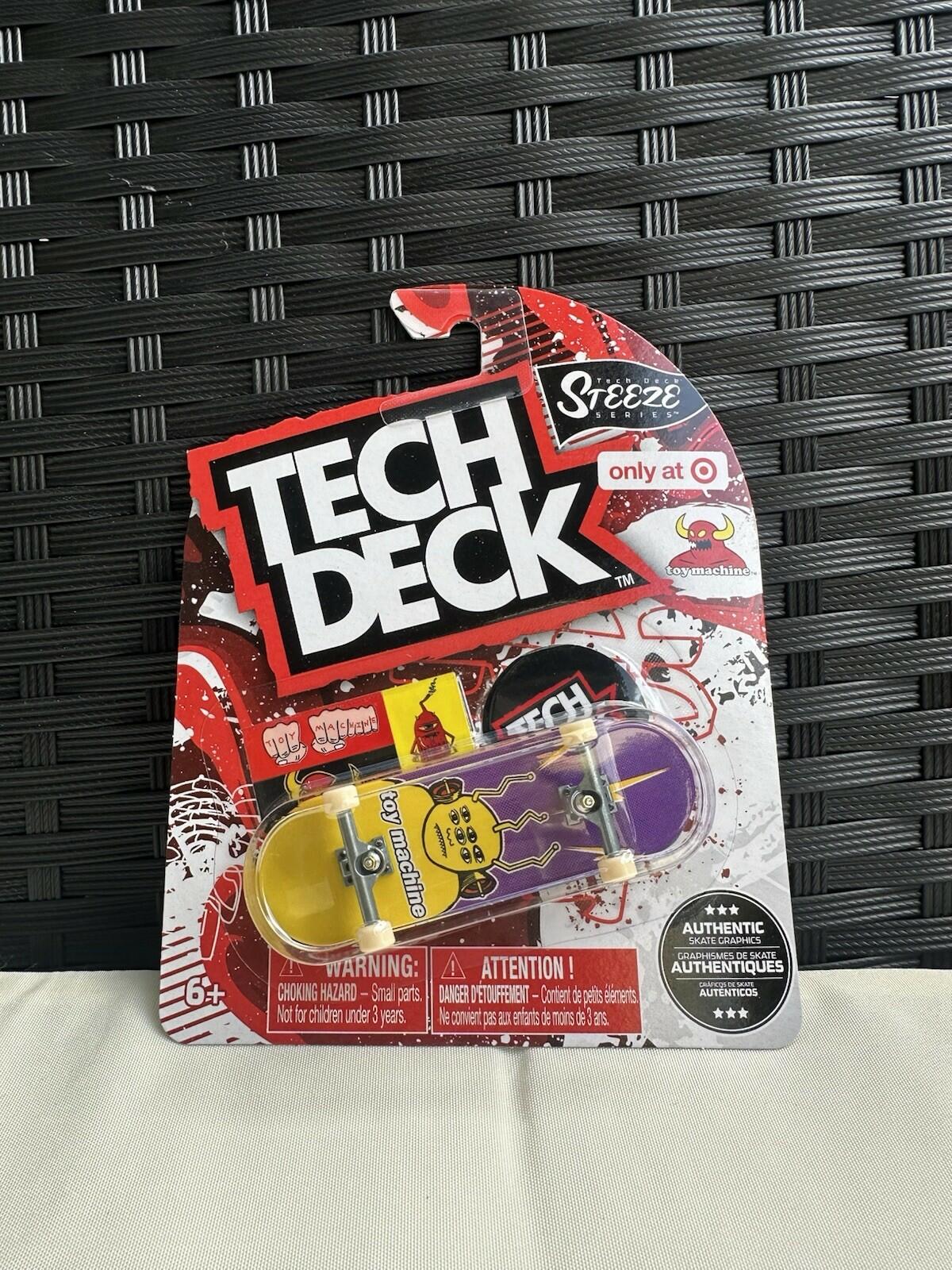 Tech Deck Toy Machine Steeze Series Target Exclusive Yellow Fingerboard