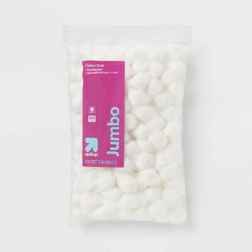 up&up Jumbo Cotton Balls 200ct Soft Absorbent Skincare & DIY
