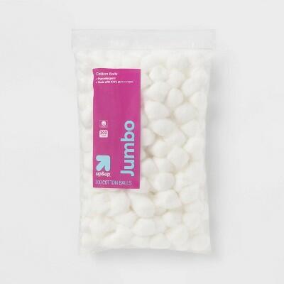 up&up Jumbo Cotton Balls 200ct Soft Absorbent Skincare & DIY