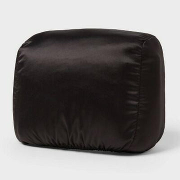 Brightroom Satin Head Cover Black Polyester Car Accessory Organizer