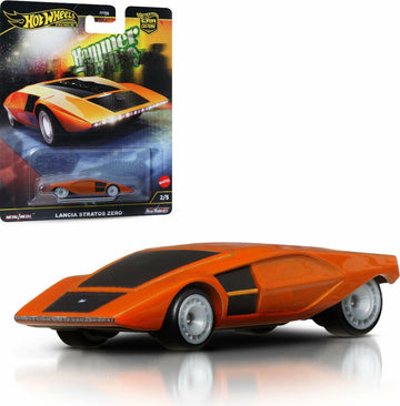 Hot Wheels Premium Car Culture Lancia Stratos Zero 1:64 Die-Cast Multicolor