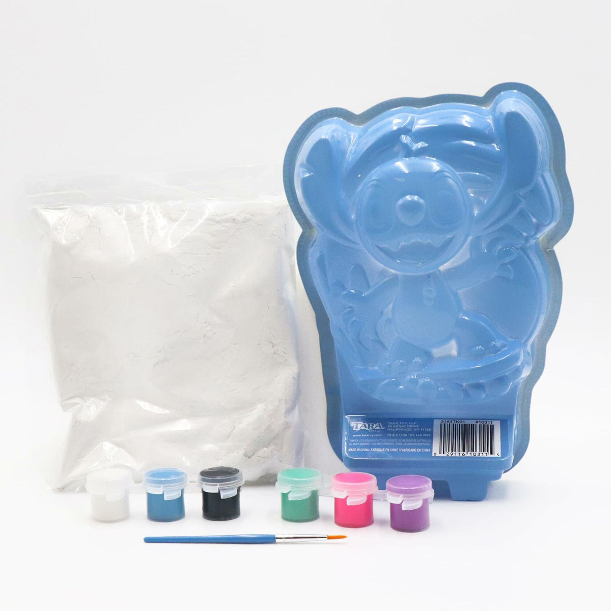 Tara Toy LLC Disney Stitch Pour N’ Paint Art Kit 0.9lb Package