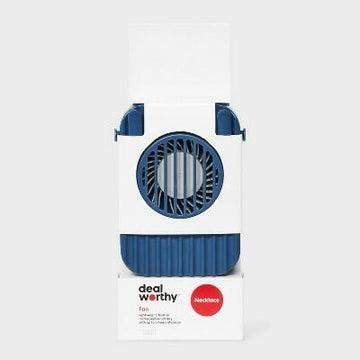 [Like New] Dealworthy™ Necklace Fan Blue