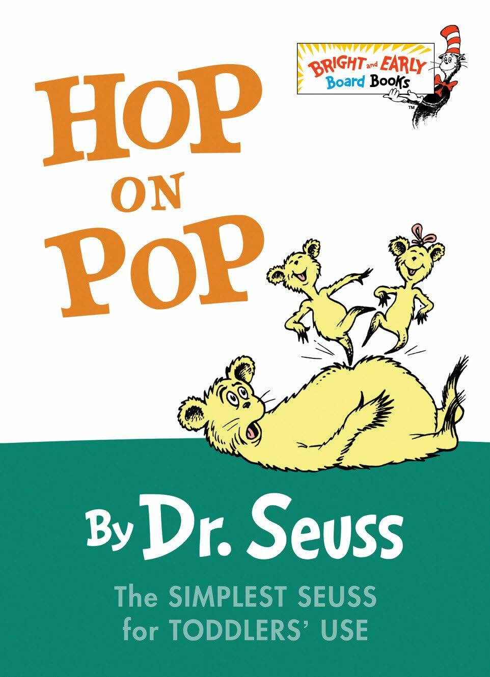 Dr. Seuss Hop on Pop Bright & Early Board Book Classic Children's Book
