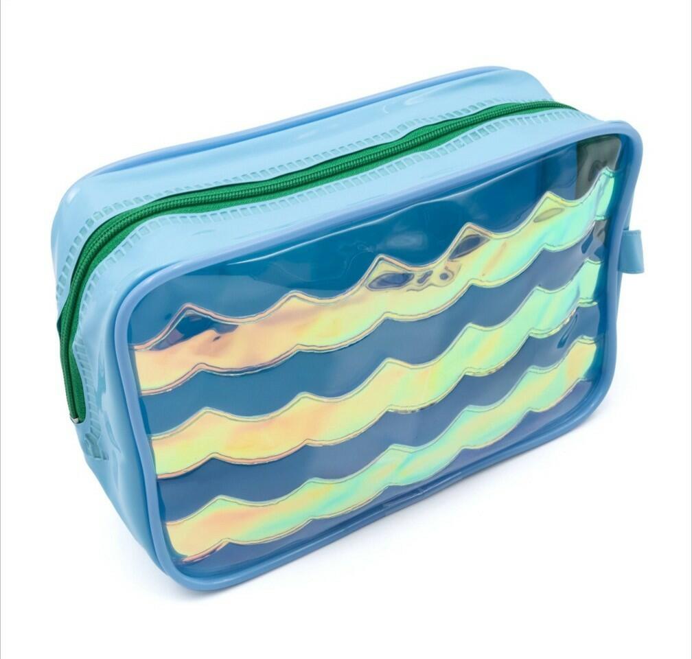 Target Bullseye Summer Wet/Dry Cube Bag Wave Multicolor 8x5.25x2.5in