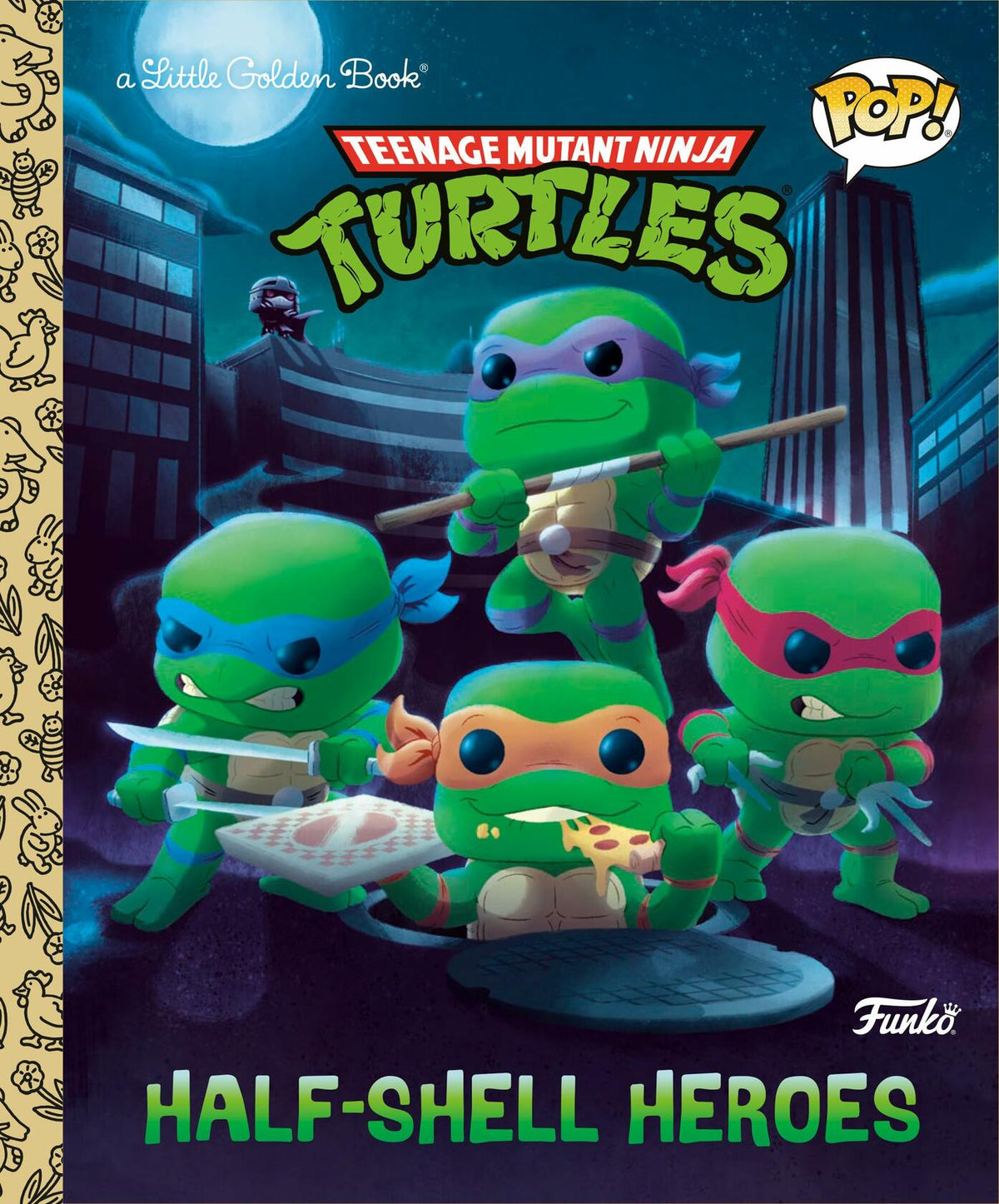 Funko Pop! Teenage Mutant Ninja Turtles Half-Shell Heroes Little Golden Book
