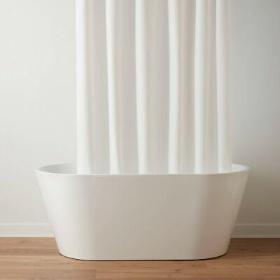 Threshold Mid Weight Color Shower Liner White 71x71