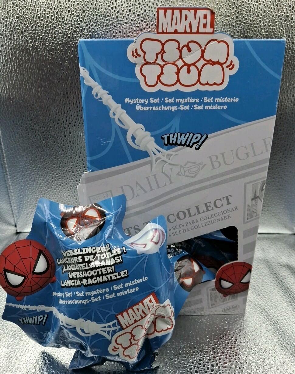 Jakks Marvel Tsum Tsum Webslingers Individual Random Figure Mystery Pack 2025