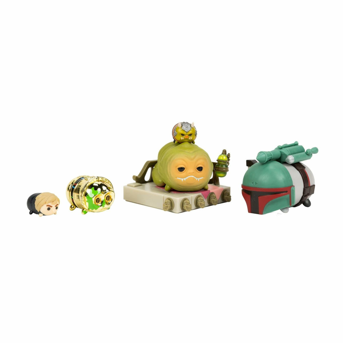 Disney Tsum Tsum Star Wars Jabba's Palace Deluxe Theme Set Plastic Movie