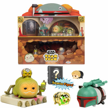 Disney Tsum Tsum Star Wars Jabba's Palace Deluxe Theme Set Plastic Movie